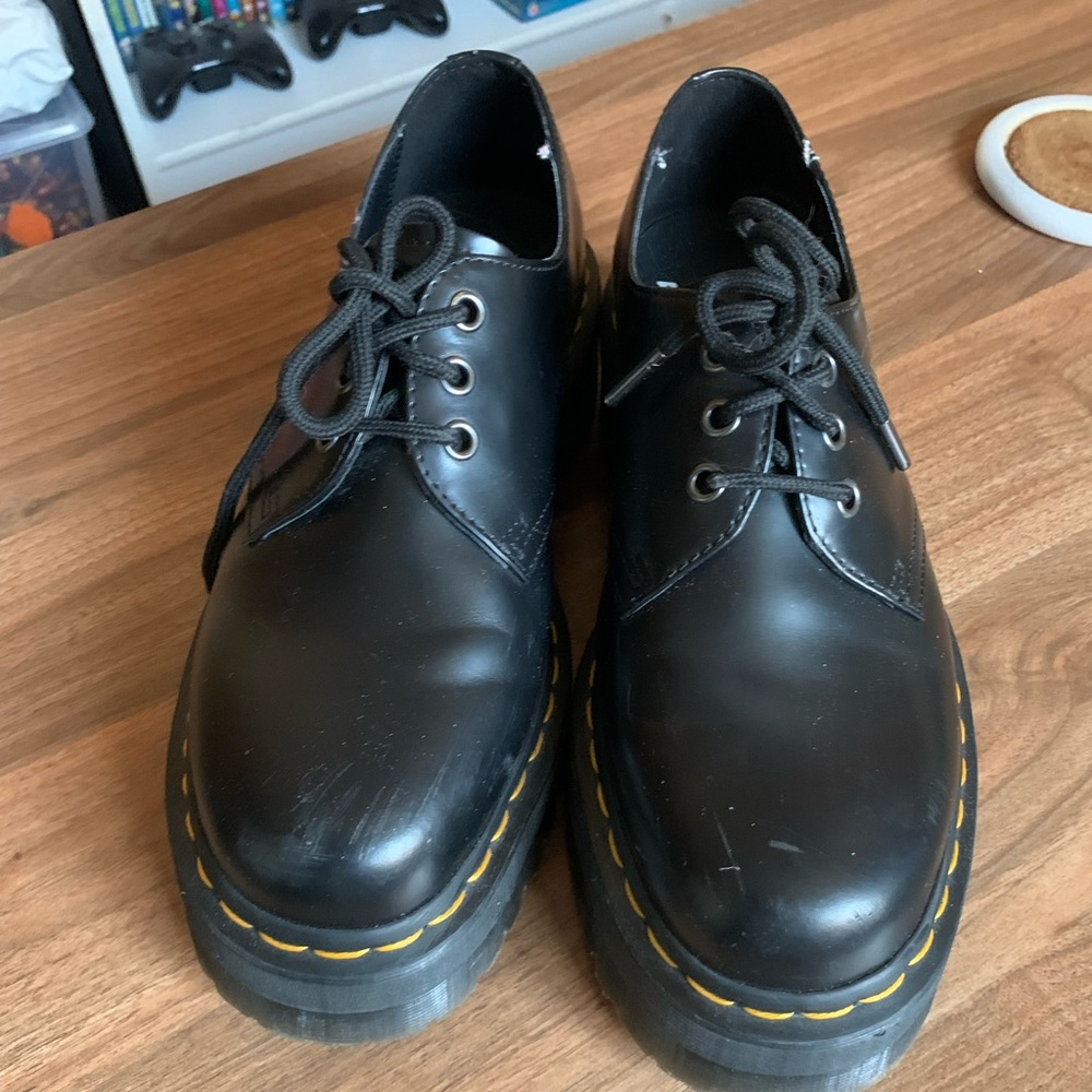 Platform Doc Marten Loafers